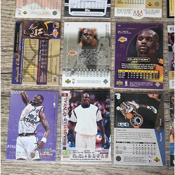 Shaquille O'Neal - Lot of 20 Cards Across Many Classic Years - Basketball Cards - Picture 5 of 6